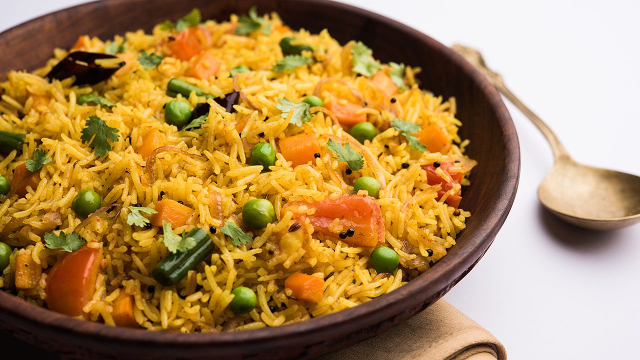 Riso basmati con verdure, una ricetta light e saporita