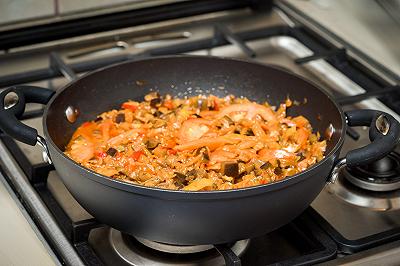 Cuocete la caponata di spada