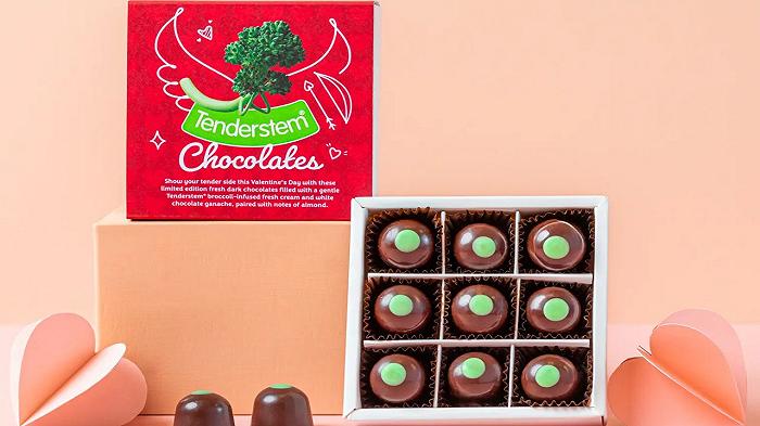 Arriva la cioccolata ai broccoli, per un San Valentino green