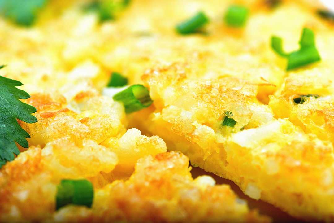 Frittata di riso, la ricetta veloce in padella