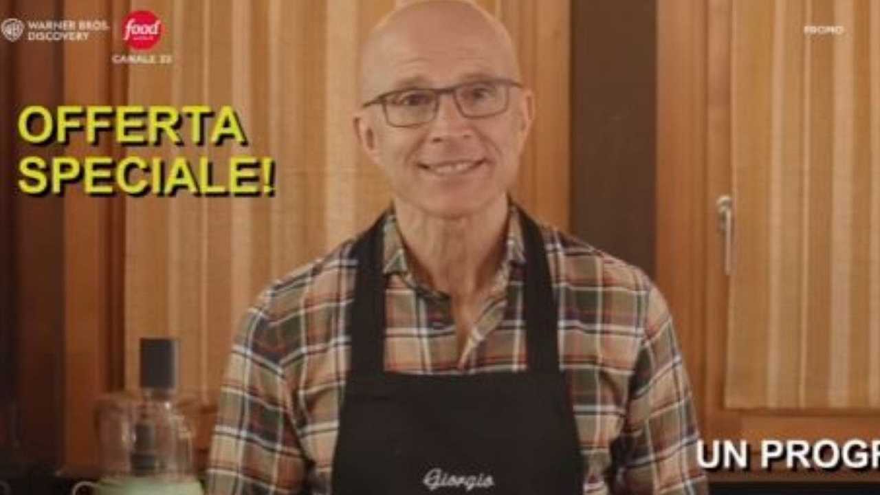 Giorgio Mastrota passa dai materassi ai fornelli con un nuovo programma di cucina