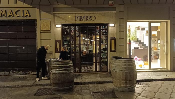 Tabarro, enoteca a Parma