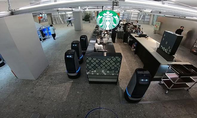 starbucks robot