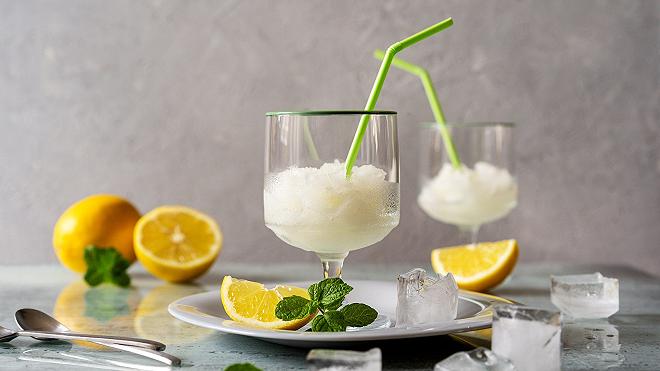 granita siciliana al limone ricetta