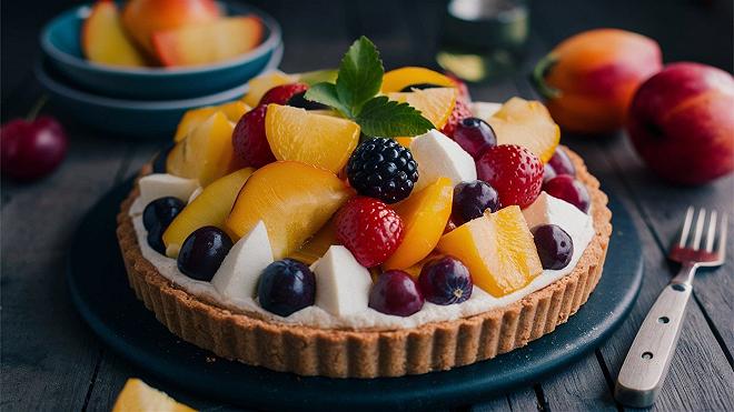 crostata di frutta estiva