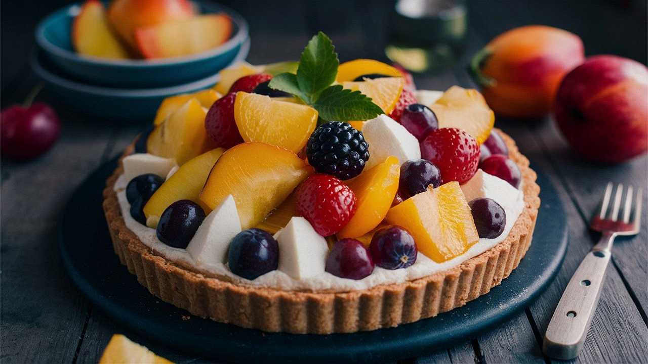 Crostata di frutta estiva, la ricetta di una torta fresca, bella e facile da fare