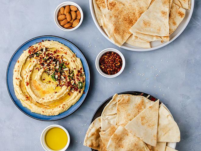 hummus-pita