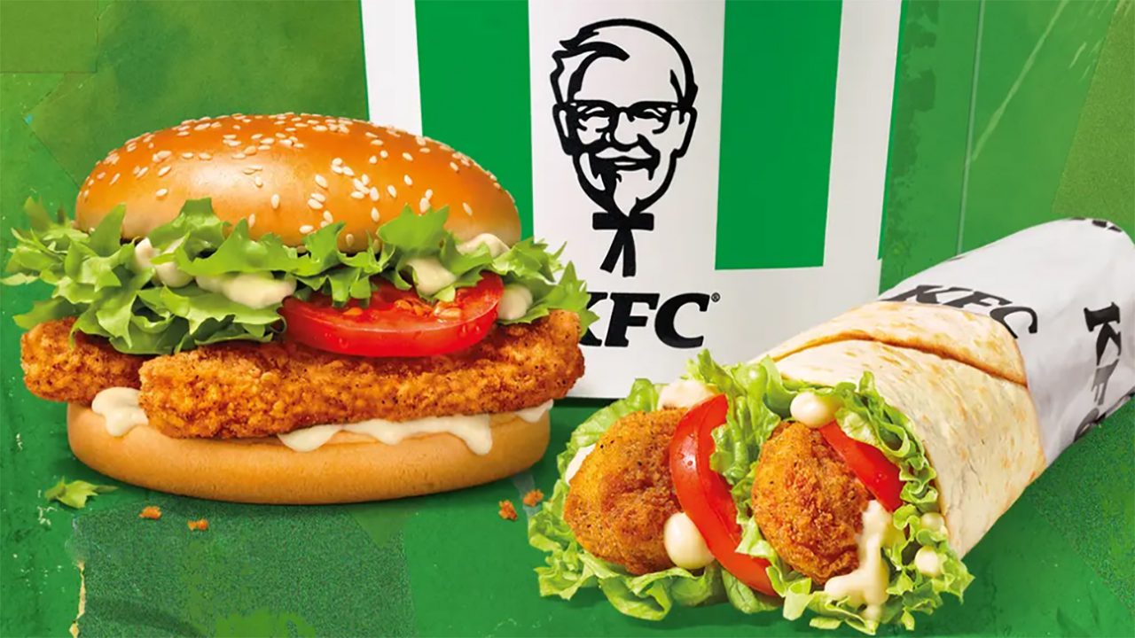 KFC lancia per la prima volta sul mercato italiano il finto pollo plant based