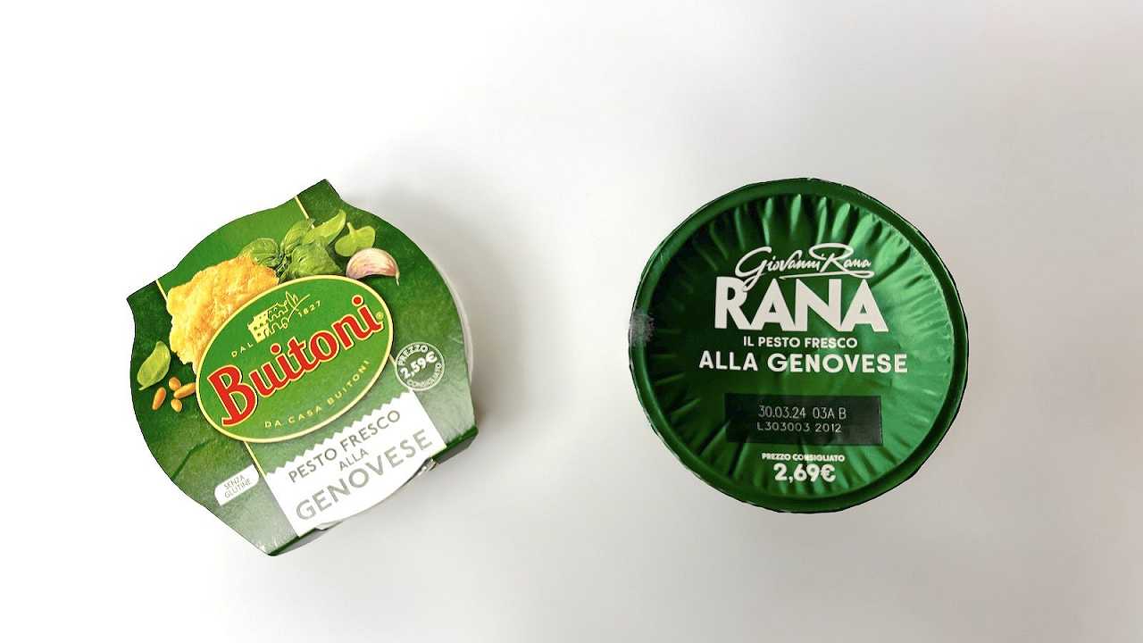 Pesto fresco del supermercato, Rana vs Buitoni: Prova d’Assaggio