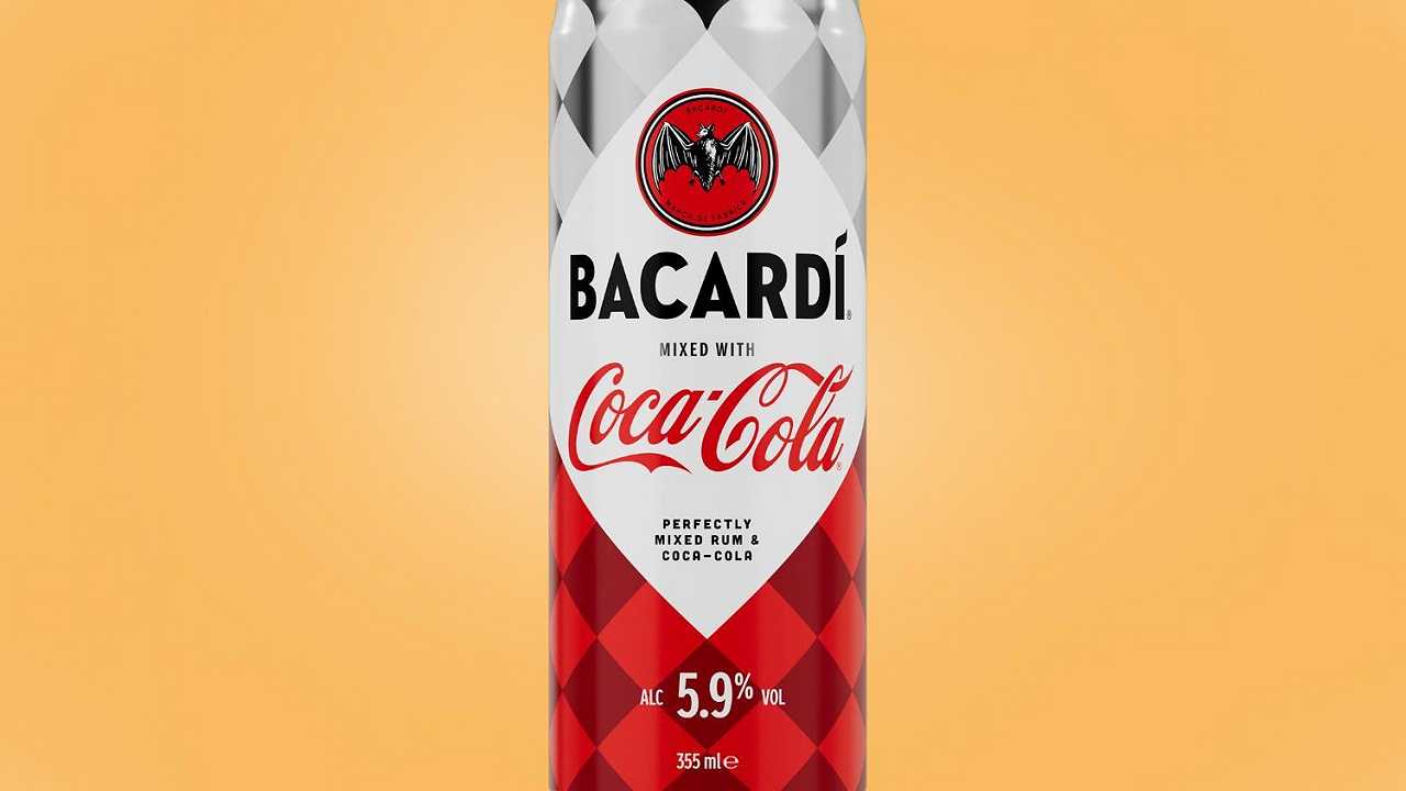 Coca Cola e Bacardi lanciano insieme il loro ready to drink