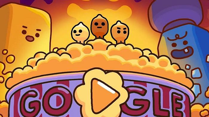 Ecco perché Google dedica ai popcorn un doodle-videogame