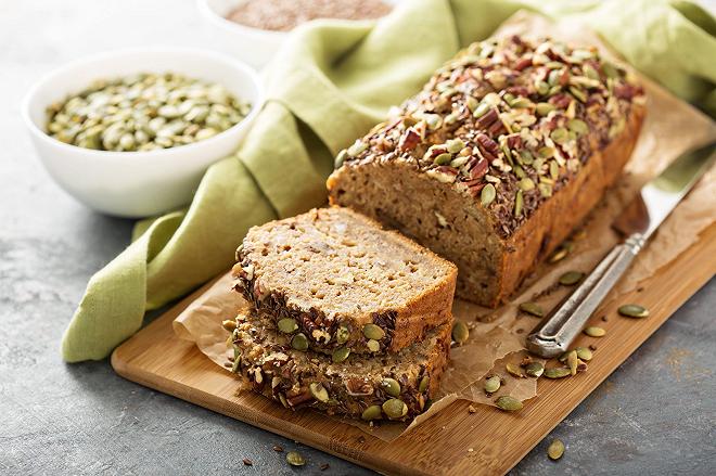 pane con semi di zucca