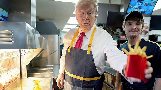 donald trump mcdonald's