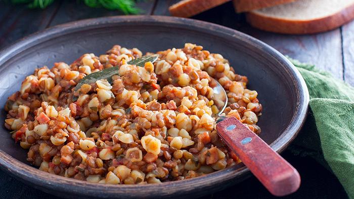 Pasta e lenticchie, la ricetta e la variante con il Bimby