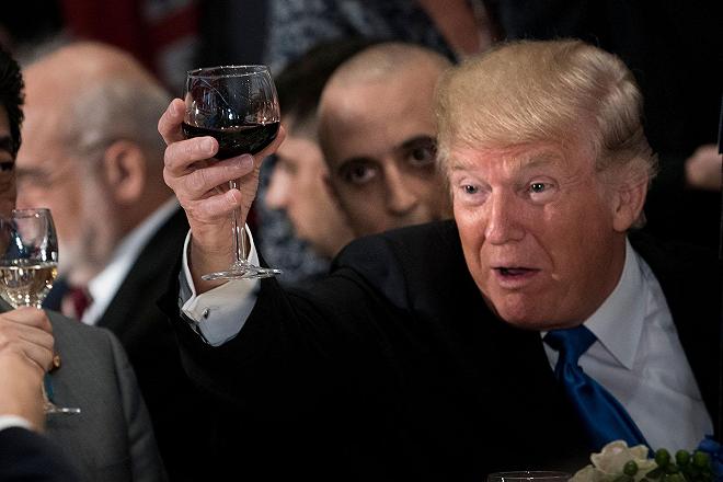 Trump vino