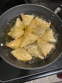 Friggete i samosa