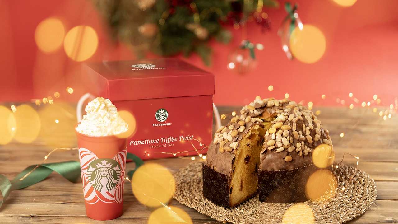 Starbucks lancia il suo panettone, con un grande lievitista