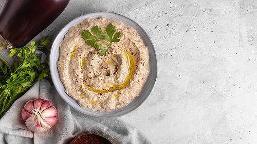 Babaganoush, la ricetta mediorientale della crema di melanzane