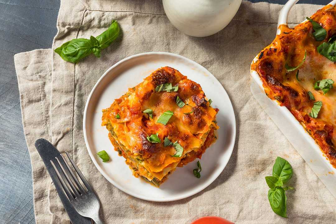 Lasagne vegetariane, la ricetta light e senza carne