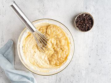 Mescolate gli ingredienti dei muffin