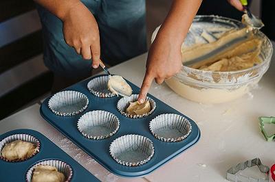 Mettete nello stampo da muffin