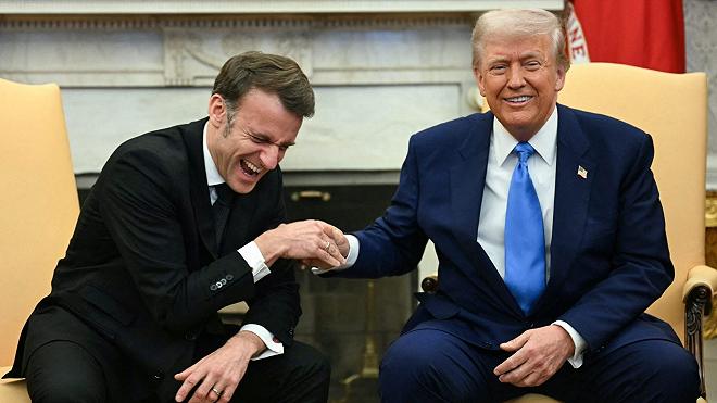 Macron e Trump