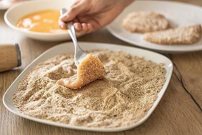 Battete e impanate le cotolette