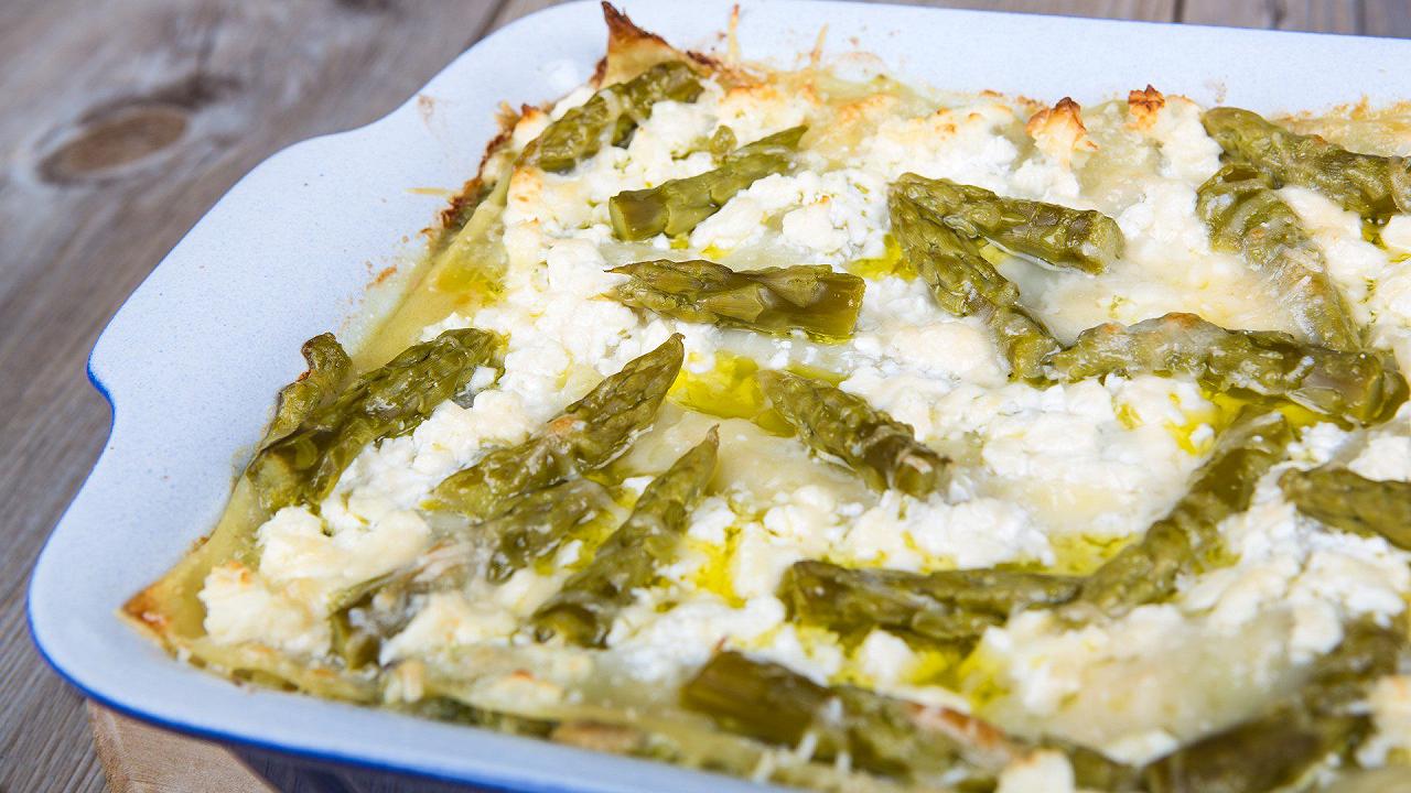 Lasagne con asparagi e speck, una ricetta primaverile