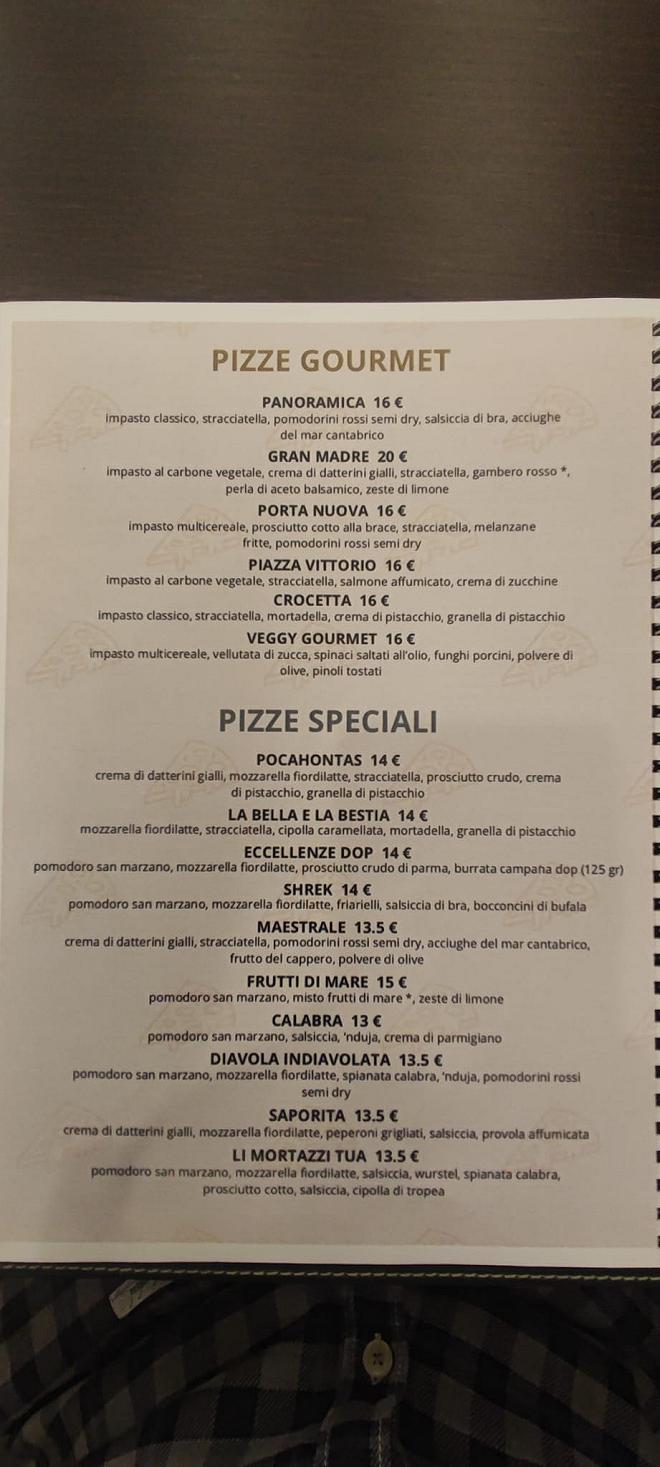 pizzeria panoramica torino