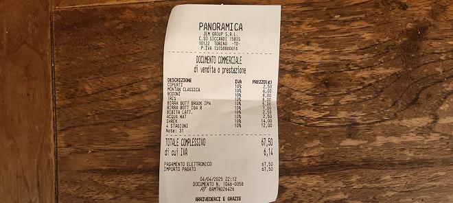pizzeria panoramica torino