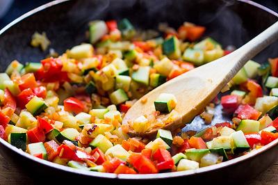 Preparate le verdure.