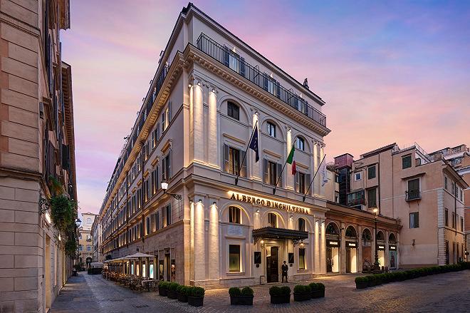 Facciata hotel Roma
