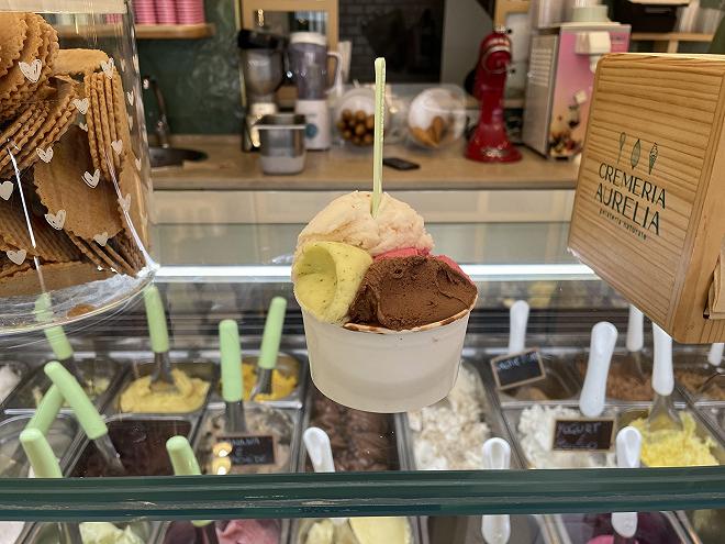 Cremeria Aurelia gelateria roma