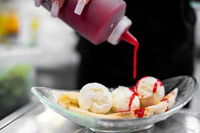 componete la banana split