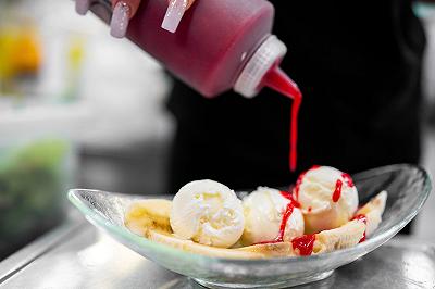 componete la banana split