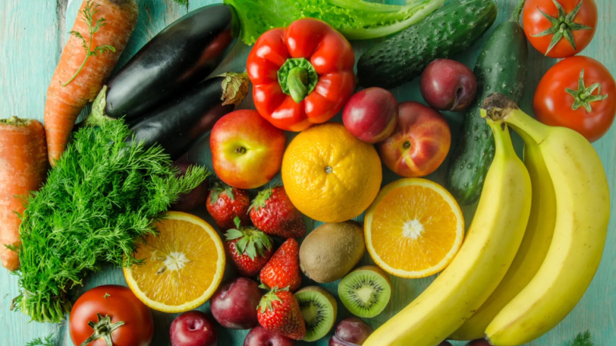 Healthy Food Display