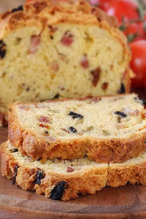 Plumcake salato, una ricetta base anche in versione light