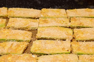 Cuocete le zucchine gratinate al forno