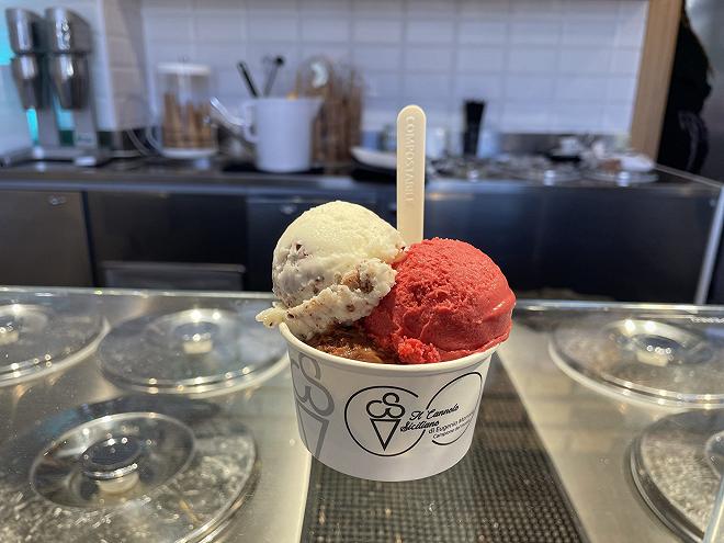 Il cannolo siciliano gelateria di roma