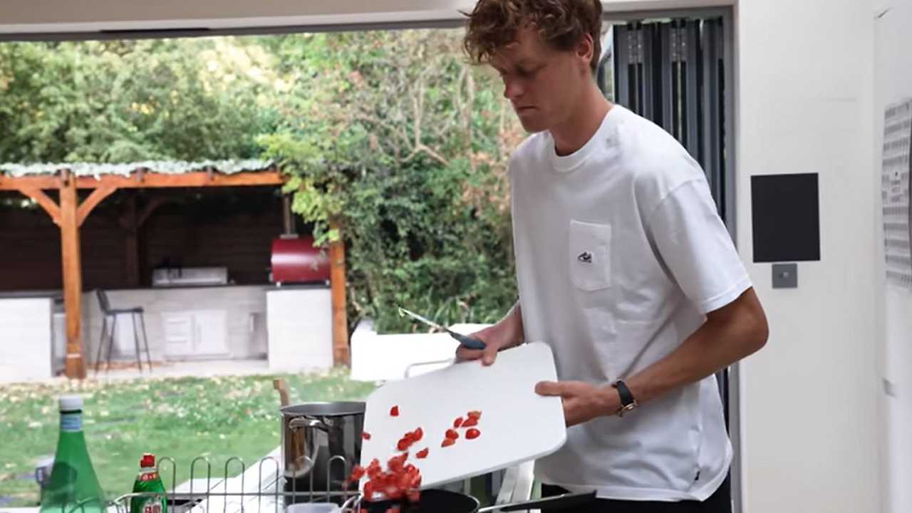 Jannik Sinner sta preparando una carriera da food blogger?
