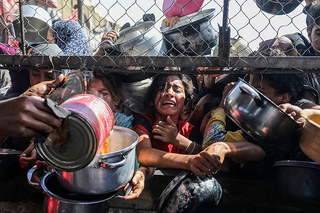 bambini guerra cibo 