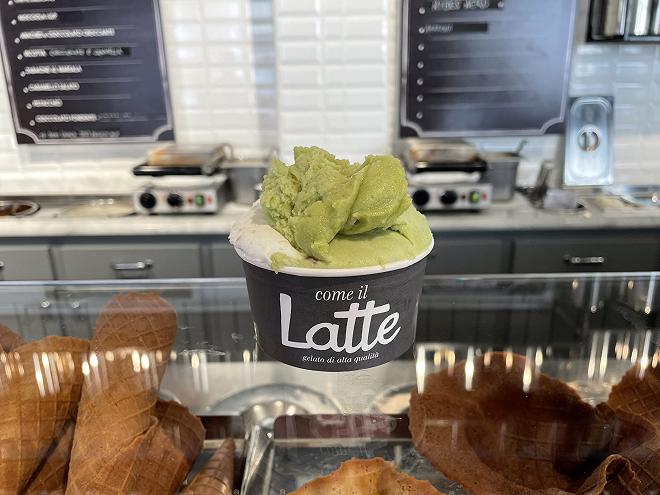 come il latte gelateria roma