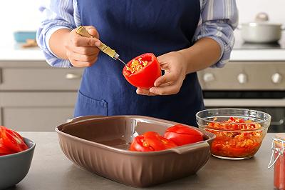 Riempite i pomodori