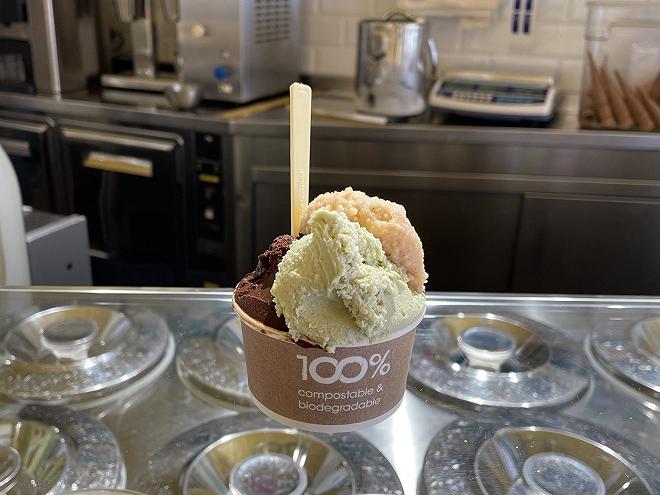 tichetta gelateria roma