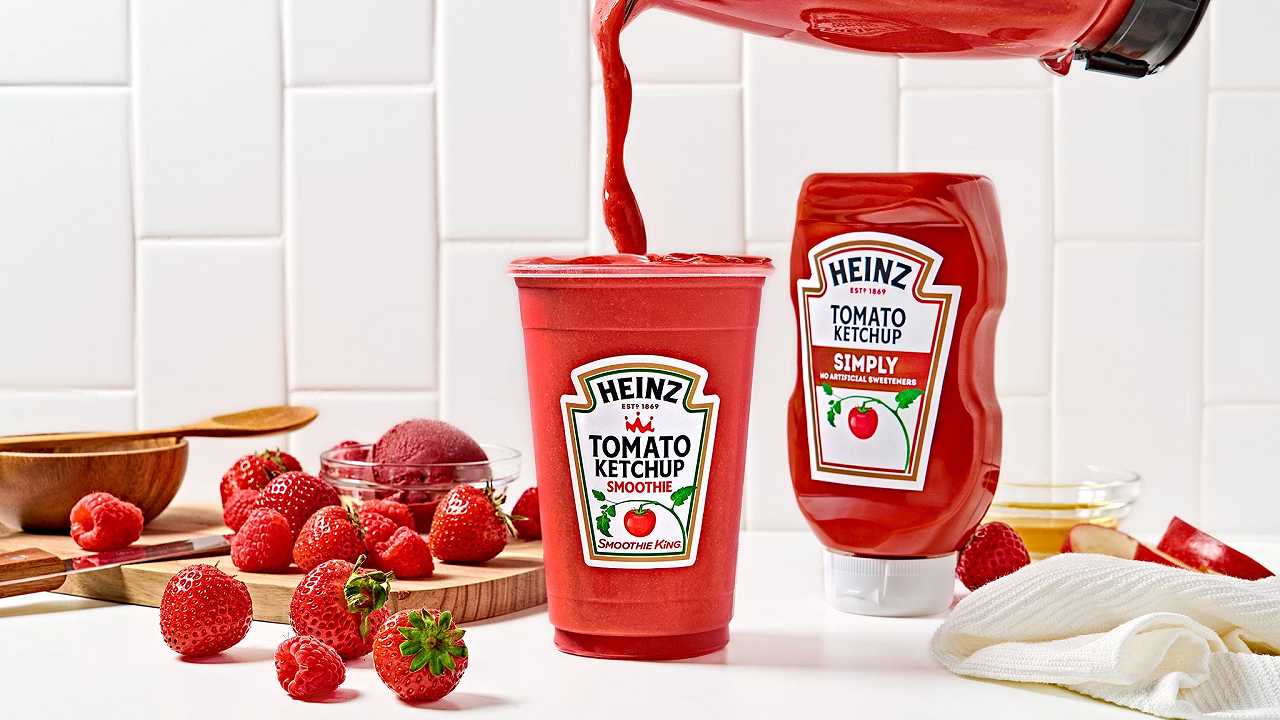 Heinz lancia il primo frullato al ketchup: funzionerà?