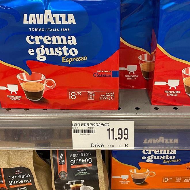 lavazza crema e gusto 11,99 euro