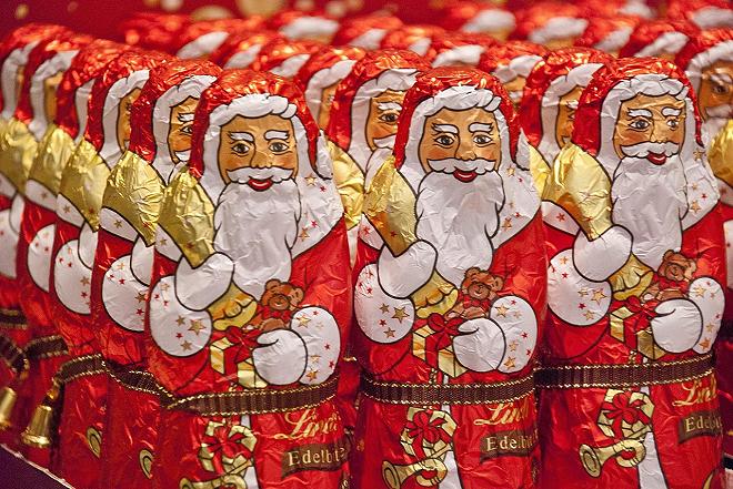 lindt babbo natale