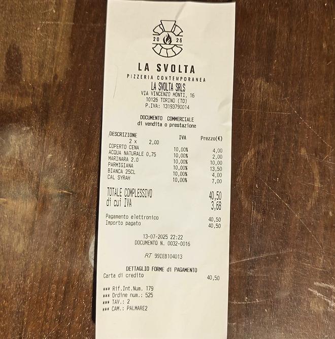 pizzeria la svolta torino