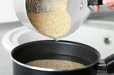 Cuocete la quinoa