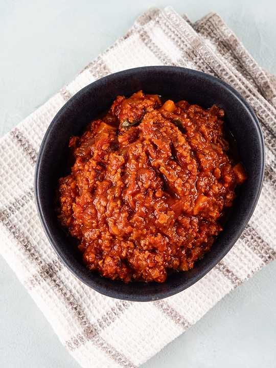 Ragù di soia, la ricetta dell’alternativa vegana alla bolognese